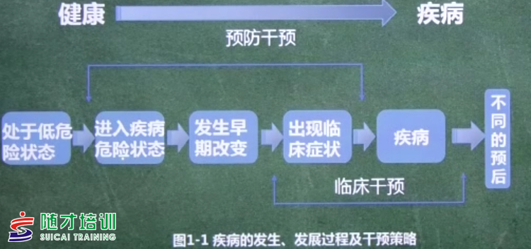 1,健康和疾病的动态平衡关系,疾病的发生,发展过程及干预策略健康管理